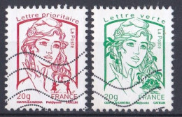 France  2020  Y&T  N °  4767  Et   4774   Oblitérés - Used Stamps