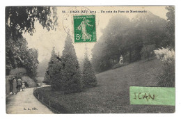 Paris : Un Coin Du Parc De Montsouris 1912 - Distretto: 14