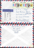 Zaire Cover Mailed To Germany 1986. 3Z Rate - Briefe U. Dokumente