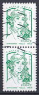 France  2020  Y&T  N °   5015   Paire Oblitérée - Used Stamps