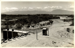 Dominican Republic, BARAHONA, Santana Weir (1940s) RPPC Postcard - Dominicaanse Republiek