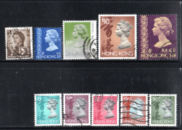 Hong Kong ( 10 Timbres Oblitere ) - Andere & Zonder Classificatie