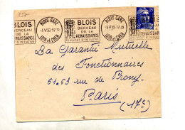 Lettre Flamme Blois Berceau Renaiisance - Mechanical Postmarks (Advertisement)