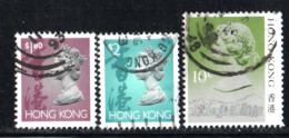 Hong Kong ( 3 Timbres Oblitere ) - Andere & Zonder Classificatie
