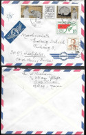 Morocco Sidi Slimane Cover To Switzerland 1966. Royal Army Stamps - Morocco (1956-...)