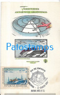 229635 ARGENTINA BUENOS AIRES TERRITORIOS BASE CIENTIFICA ALMTE BROWN ANTARTIDA ANTARCTICA NO POSTAL POSTCARD - Argentinien