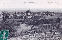 89 - Yonne - SAINT FLORENTIN - Panorama Pris De La Cote De Venisy - Saint Florentin