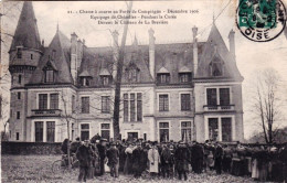 60 - SAINT JEAN Aux BOIS - Chateau De La Breviere - Chasse A Courre En Foret De Compiegne - Pendant La Curée - Rare - Autres & Non Classés