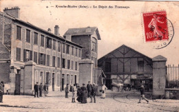 94 - KREMLIN BICETRE - Le Depot Des Tramways - Kremlin Bicetre