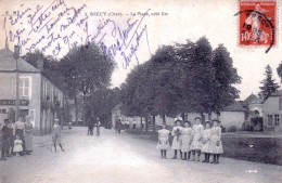 18 - Cher -  BRECY - La Place Coté Est - Autres & Non Classés