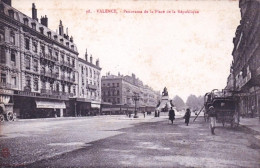 26 - Drome - VALENCE -  Panorama De La Place De La République - Valence