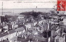 56 - LORIENT -  Vue Panoramique Du Port Et De La Radeprise De La Tour De L'église - Lorient