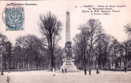 54 - NANCY -  Entrée Du Cours Leopold - Le Monument Carnot - Nancy