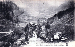 MILITARIA - Guerre 1914 - En Alsace - Le Ruldlin - Caravane Montant Au Lac Noir - Guerre 1914-18