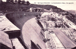 36 - Indre - EGUZON - CHANTOME - Le Barrage - La Canalisation D'eau Rive Gauche - Sonstige & Ohne Zuordnung