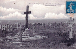 80 - Somme -  ALBERT - Cimetiere Des Canadiens - Route De Bapaume - Guerre 1914 - Albert