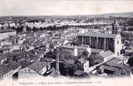 31 - TOULOUSE  - L'église Saint Nicolas Et Le Quartier Saint Cyprien - Toulouse