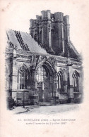 61 - MORTAGNE Au PERCHE - Eglise Notre Dame Après L'incendie Du 2 Juillet 1887 - Mortagne Au Perche