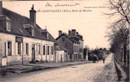 03 - Allier -  CHEVAGNES - Route De Moulins - Autres & Non Classés