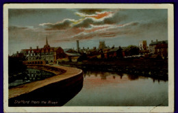 Ref 1655 - 1925 PC - Early Postcard - Stafford From The River - Unusual View - Other & Unclassified