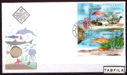 BULGARIA - 2024 - Europa-CEPT - Marine Flora And Fauna - S/S .FDC - Lettres & Documents