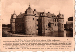 Le Château De Lavaux Sainte Anne . Près De Wellin ( Ardennes ) Grand Format - Sonstige & Ohne Zuordnung
