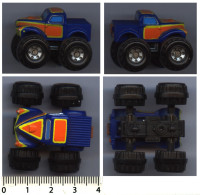 Miniature Auto MICRO MACHINES Galoob 1987 : ’41 WILLIS PICKUP 4x4 ‘’MONSTER TRUCK’’ - 6901 - Andere & Zonder Classificatie