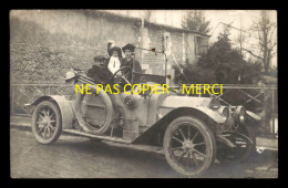 AUTOMOBILE ANCIENNE - CARTE PHOTO ORIGINALE - Passenger Cars