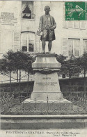 88 - Vosges - FONTENOY Le CHATEAU - Statue Du Poête GILBERT - Other & Unclassified