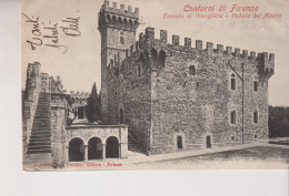 FIRENZE  CASTELLO DI VINCIGLIATA  VEDUTA DEL MASTIO  VG  PRIMI 900 - Firenze (Florence)