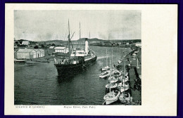 Ref 1655 - Early Postcard - Ship On Moyne River Port Fairy - Victoria Australia - Other & Unclassified