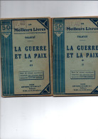 Lot De 2 ExemplairesLA GUERRE ET LA PAIX  Tome I Et Tome III - Loten Van Boeken