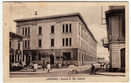 LEGNANO - SCUOLE E. DE - AMICIS - 1934 - Animata - Vedi Retro - Formato Piccolo - Legnano