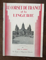 Revue "Le Corset De France Et La Lingerie".   Juillet 1931.   Mode.   Vêtements. - 1900 - 1949