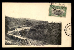 CONGO KINSHASA - MATADI - RAVIN LEOPOLD ET PONT DU CHEMIN DE FER - Belgian Congo