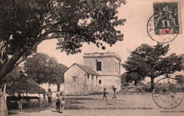 CPA - JOAL - L'ancien Poste Construit Par Faidherbe - Edition Fortier (affranchissement TP) - Senegal