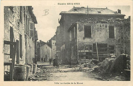 51 - Marne - Guerre 1914-1918 - Ville Bombatdée De La Marne - Animée - Ruines - CPA - Voir Scans Recto-Verso - Autres & Non Classés
