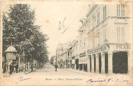 51 - Reims - La Place Drouet D'Erlon - Animée - Précurseur - Oblitération Ronde De 1902 - CPA - Voir Scans Recto-Verso - Reims