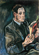 Art - Peinture - Oskar Kokoschka - Portrait De Ludwig Adler - Portret Van Ludwig AdIer - CPM - Carte Neuve - Voir Scans  - Peintures & Tableaux