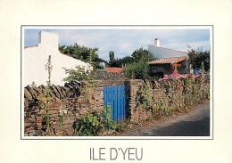 85 - Ile D'Yeu - Maison Typique De L'Ile - Collection Lumière Et Refuge En Haute Mer - CPM - Voir Scans Recto-Verso - Ile D'Yeu