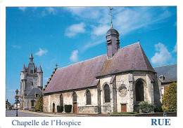 80 - Rue - La Chapelle De L'Hospice  Au Fond  Le Beffroi - Carte Neuve - CPM - Voir Scans Recto-Verso - Rue