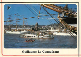 76 - Rouen - Bateau Promenade Guillaume Le Conquérant Lors Des Voiles De La Liberté 1989 - Carte Neuve - CPM - Voir Scan - Rouen