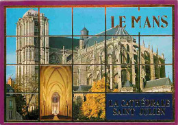 72 - Le Mans - La Cathédrale Saint Julien - Multivues - Carte Neuve - CPM - Voir Scans Recto-Verso - Le Mans