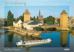 67 - Strasbourg - Les Ponts Couverts - Bateau-Promenade - CPM - Voir Scans Recto-Verso - Strasbourg