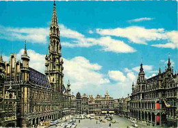 Belgique - Bruxelles - Grand Place - Hotel De Ville - CPM - Voir Scans Recto-Verso - Otros & Sin Clasificación