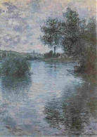 Art - Peinture - Claude Monet - Vétheuil - Musée Des Beaux Arts De Rouen - CPM - Voir Scans Recto-Verso - Peintures & Tableaux