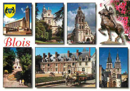 41 - Blois - Multivues - Blasons - CPM - Voir Scans Recto-Verso - Blois