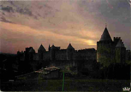 11 - Carcassonne - La Cité Médiévale - Vue Générale - Vue De Nuit - CPM - Voir Scans Recto-Verso - Carcassonne
