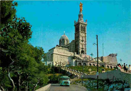 13 - Marseille - Notre Dame De La Garde - Automobiles - Carte Neuve - CPM - Voir Scans Recto-Verso - Notre-Dame De La Garde, Aufzug Und Marienfigur