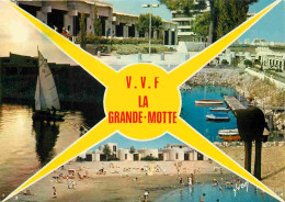 34 - La Grande Motte - Village Vacances Familles - Multivues - CPM - Voir Scans Recto-Verso - Otros & Sin Clasificación
